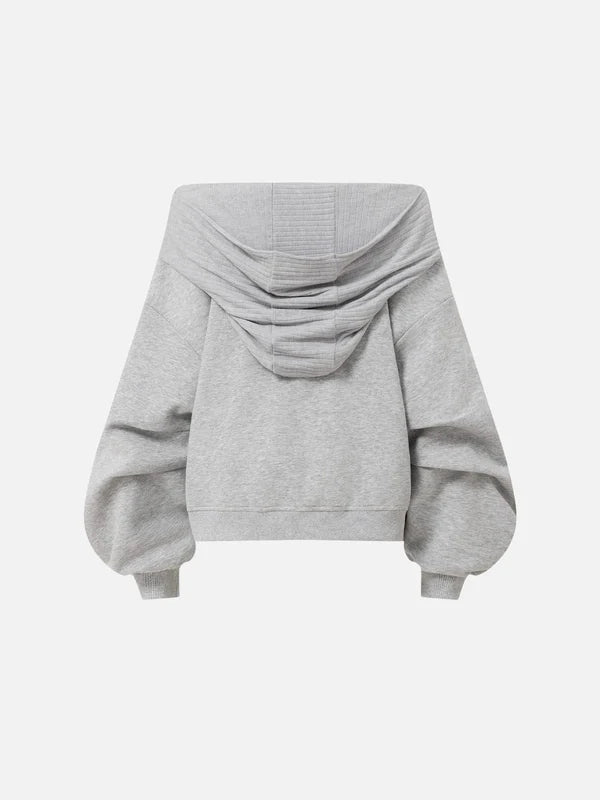 AELFRIC EDEN: OFF THE SHOULDER PULLOVER