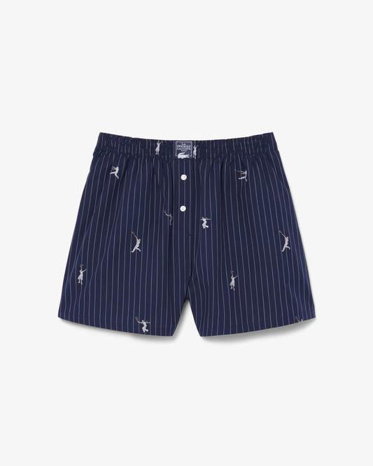LACOSTE: COTTON POPLIN BOXER SHORTS