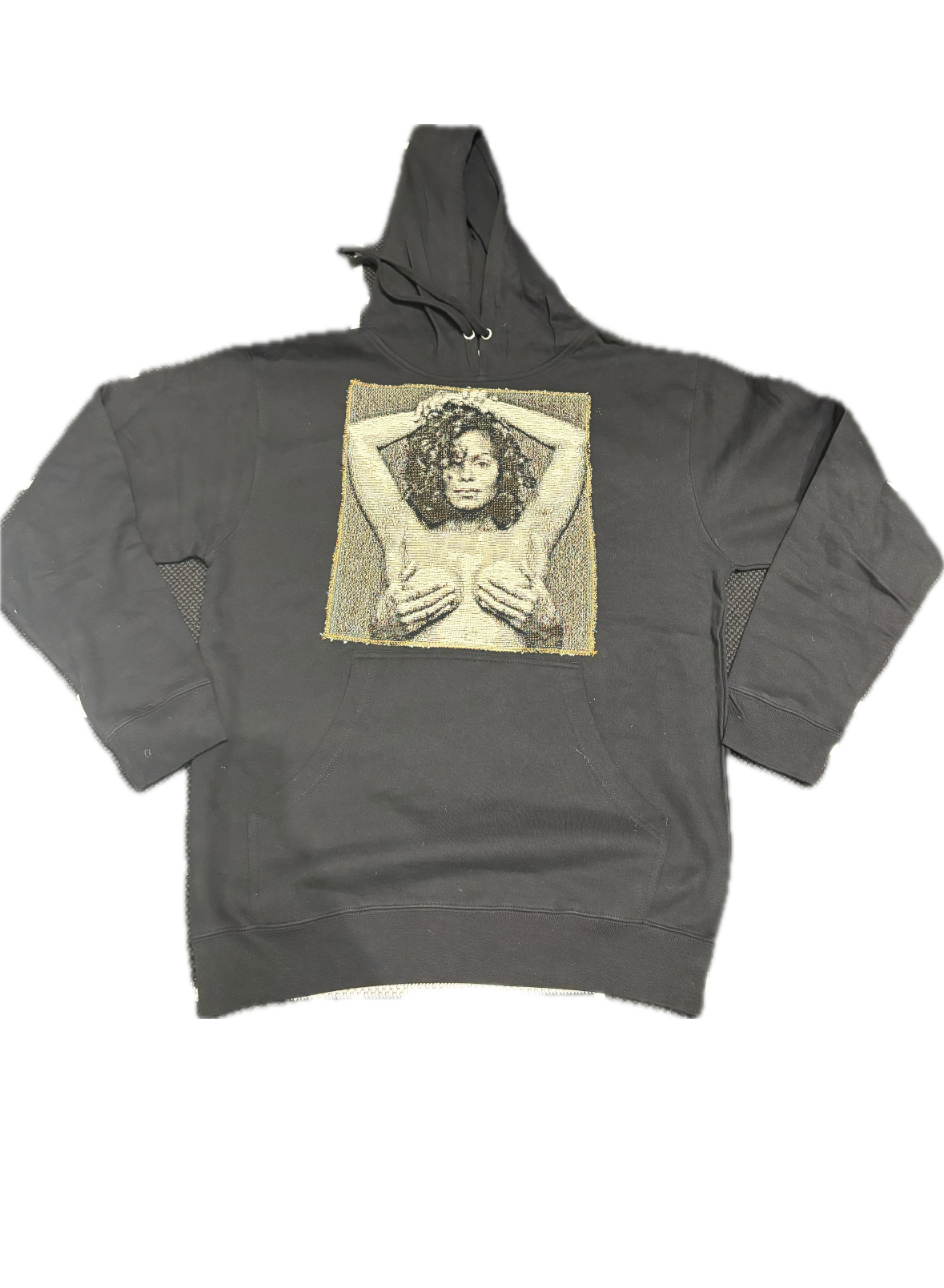 ANGEL GENTLE: BLACK HOODIE
