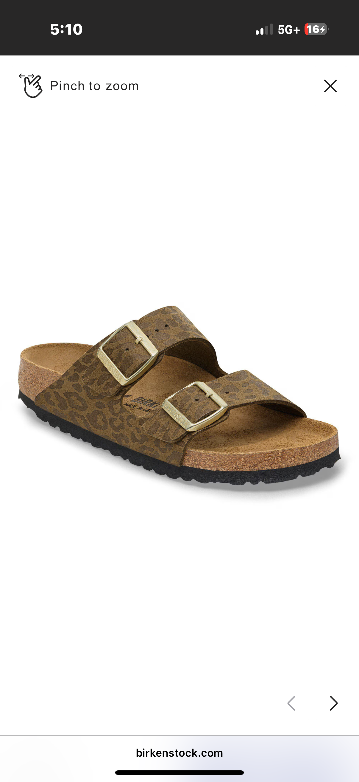 BIRKENSTOCK: ARIZONA LEO KHAKI