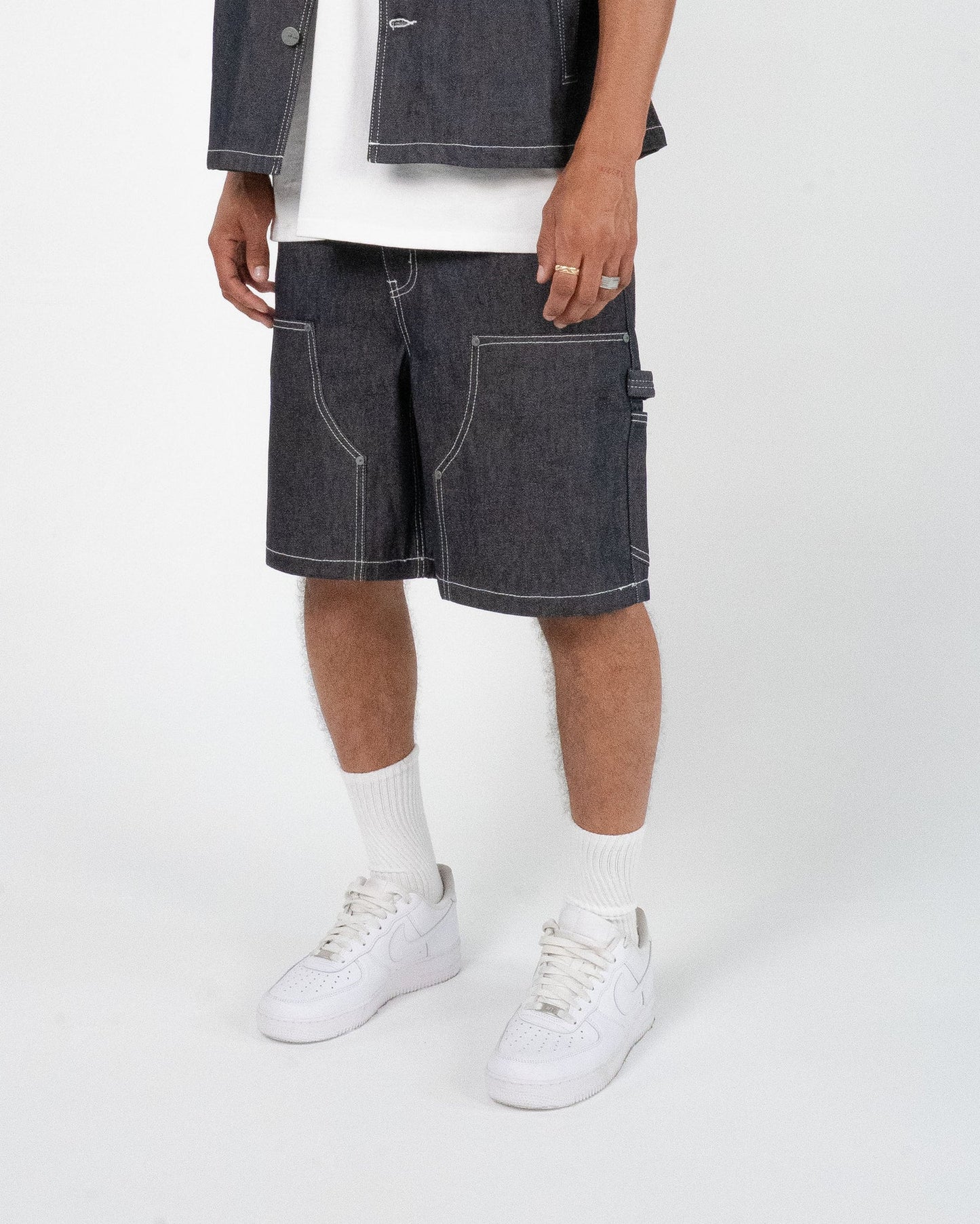 EPTM: RAW DENIM PACIFIC SHORTS