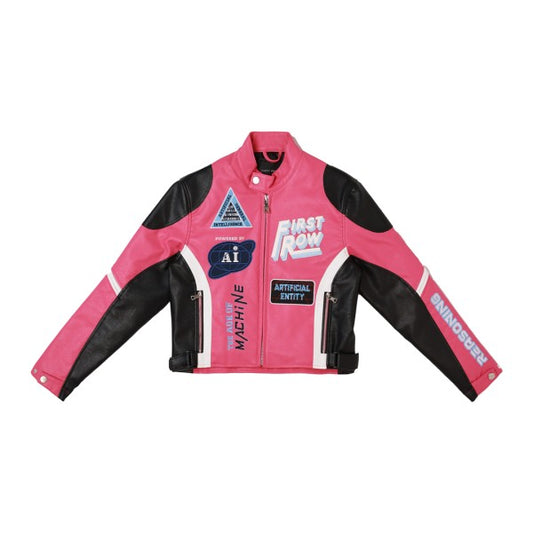 FIRST ROW: POST HUMAN RACING JACKET