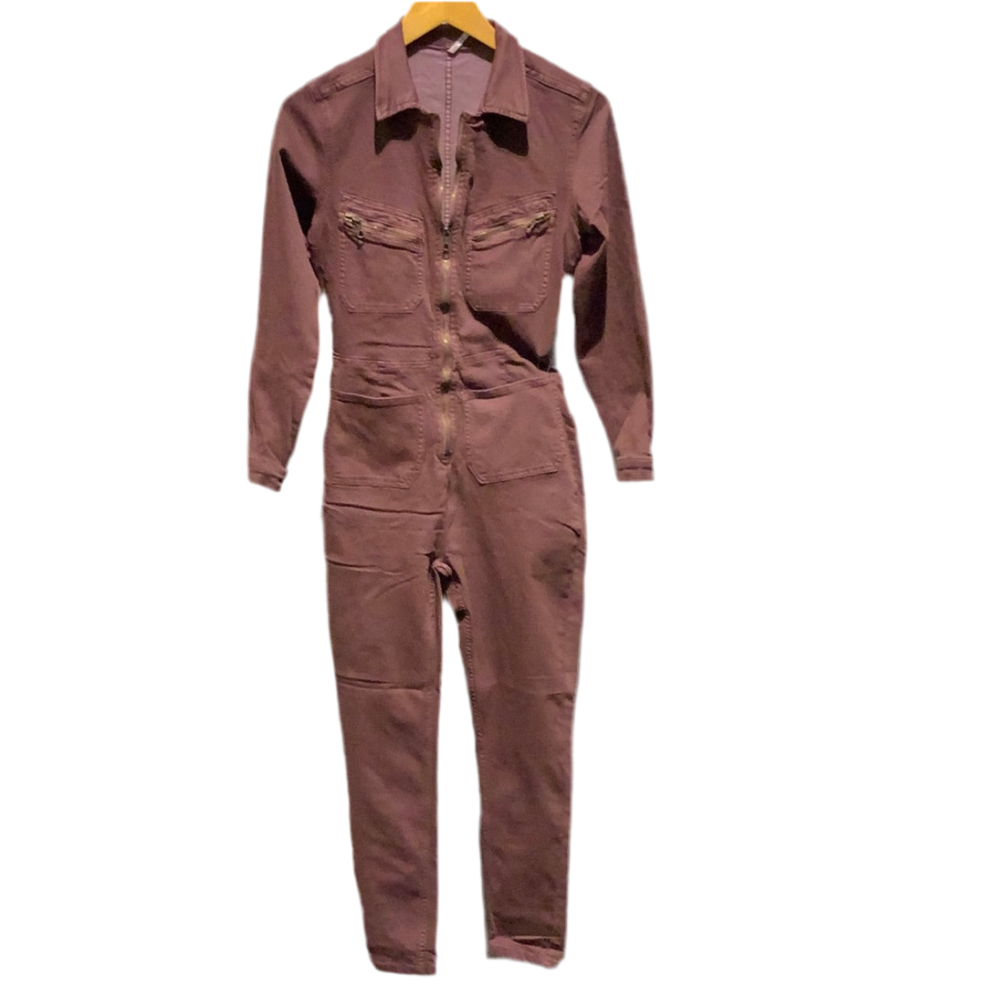 FREE PEOPLE: LENNOX JUMPSUIT WINE