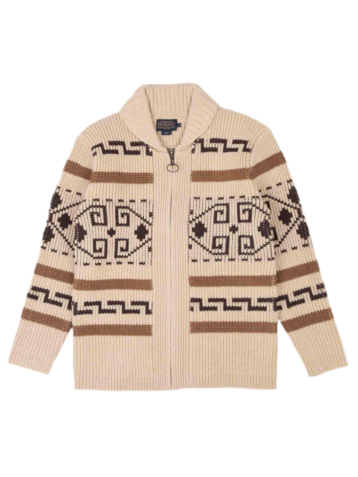 PENDLETON: THE ORIGINAL WESTERLY WOOL ZIP SWEATER
