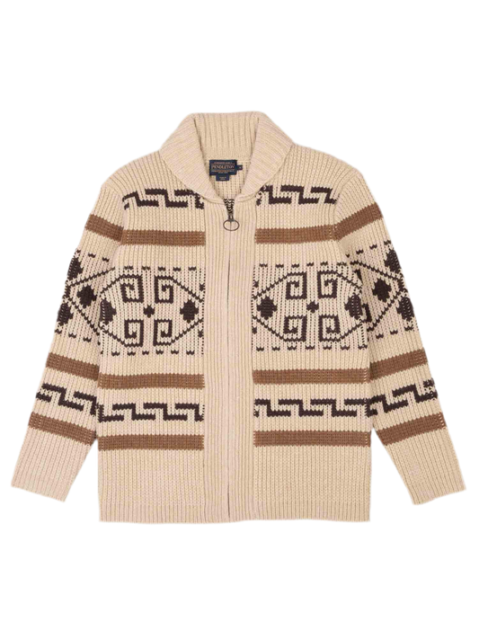 PENDLETON: THE ORIGINAL WESTERLY WOOL ZIP SWEATER