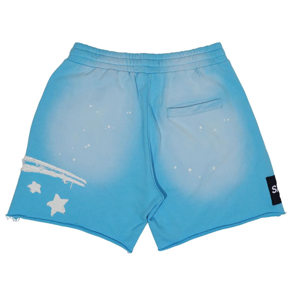 FIRST ROW: WASHED BRIGHT FUTURE SHORTS