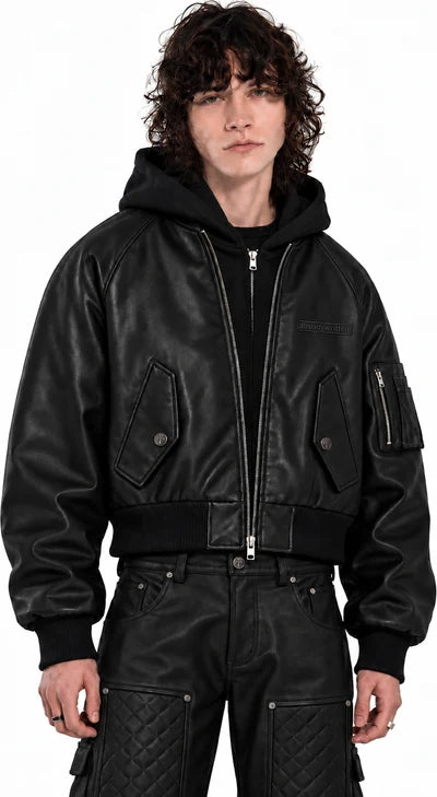 ALREADY WRITTEN: BLACK HOODED BOMBER