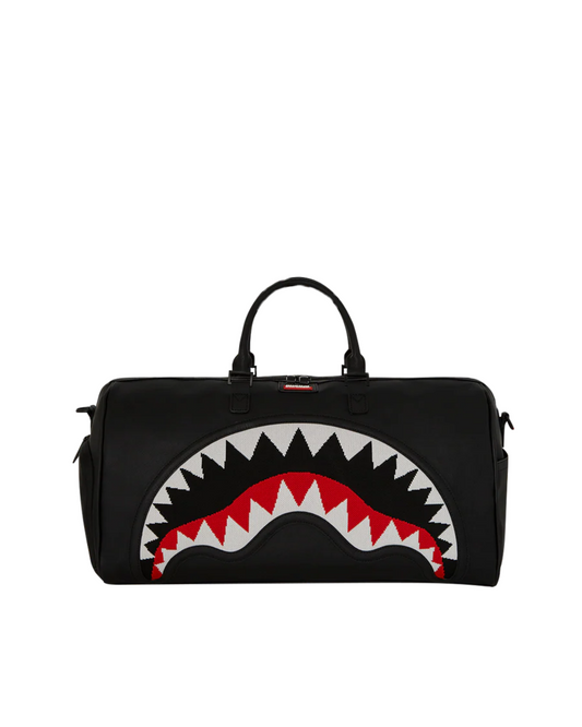 SPRAYGROUND: MOUTH FLY KNIT DUFFEL