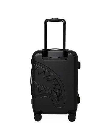 SPRAYGROUND: GOLD BRICK LUXE CARRY-ON HARD LUGGAGE