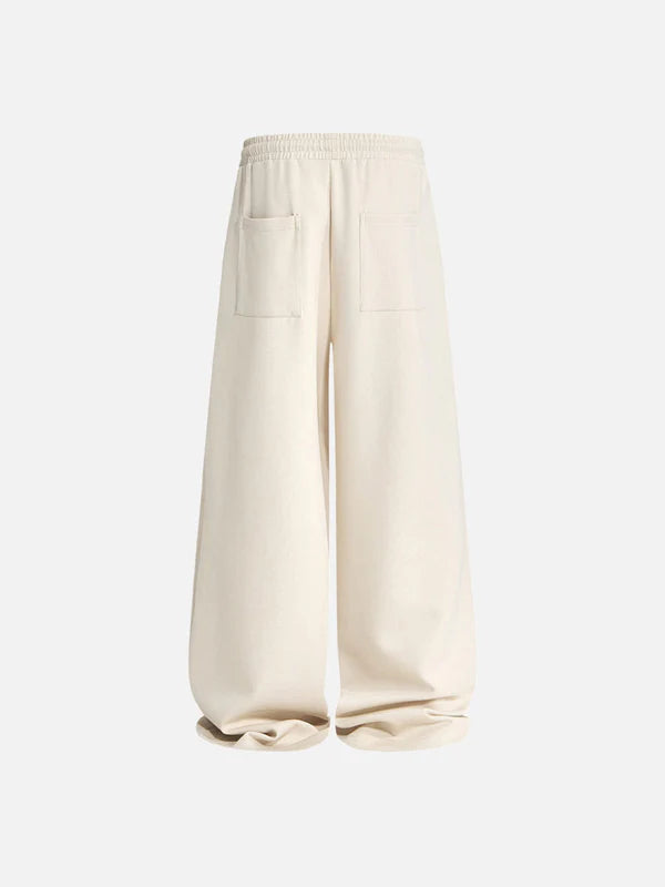 AELFRIC EDEN: PLEATED BAGGY SWEATPANTS