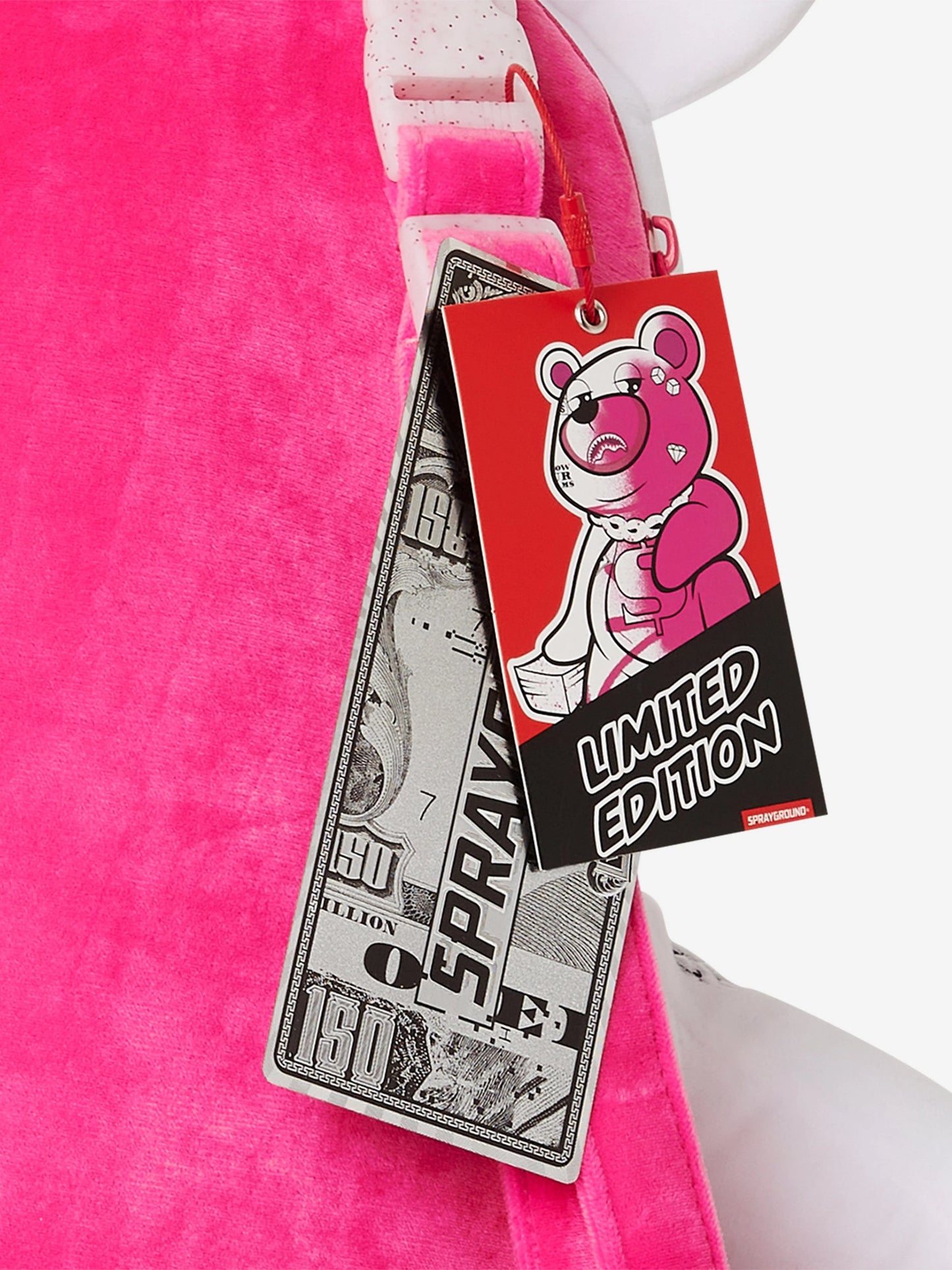SPRAYGROUND: PINK VANDAL BEAR BACKPACK