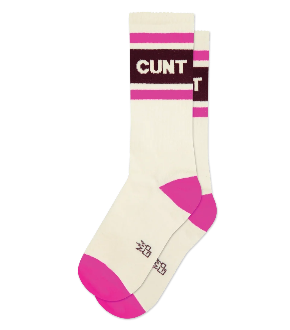 GUMBALL POODLE: CUNT GYM SOCKS