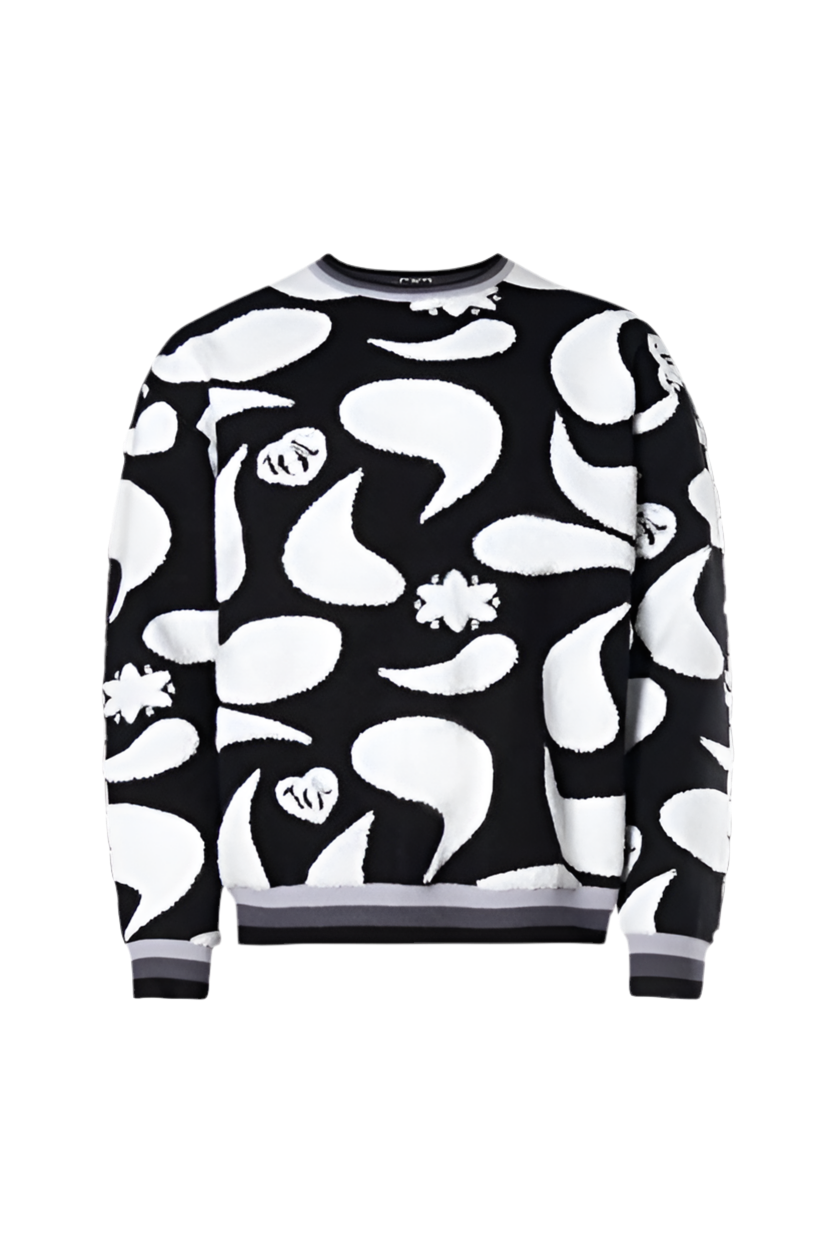 HIDEOUT CLOTHING:TOWEL BIG PAISLEY SWEATER