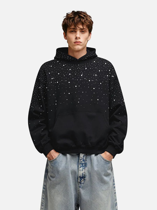 AELFRIC EDEN: RHINESTONE PULLOVER HOODIE