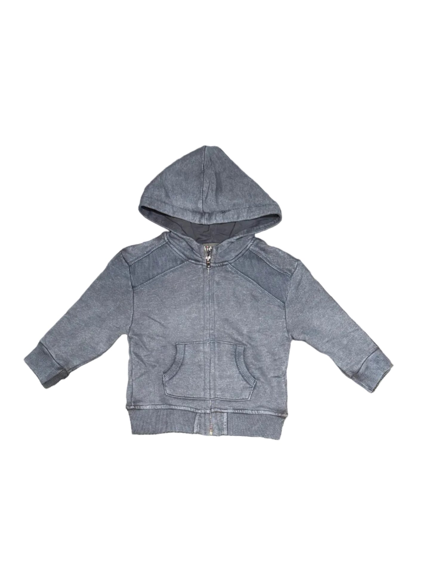 8586: KIDS GARMENT DYE ZIP UP HOODIE