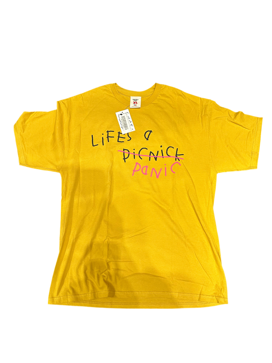 AFTER SCHOOL SPECIAL : PANIC TEE MUSTARD