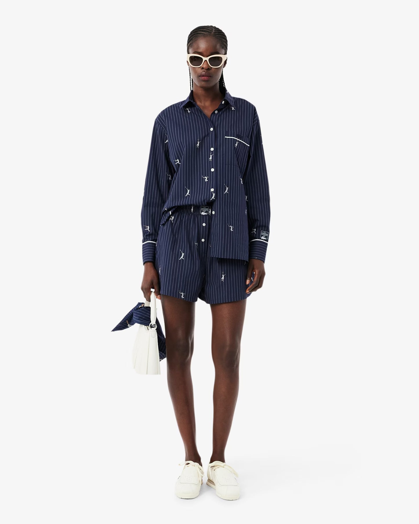 LACOSTE: COTTON POPLIN BOXER SHORTS