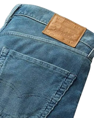 568 LOOSE STRAIGHT CORDUROY PAYDAY INDIGO JEANS