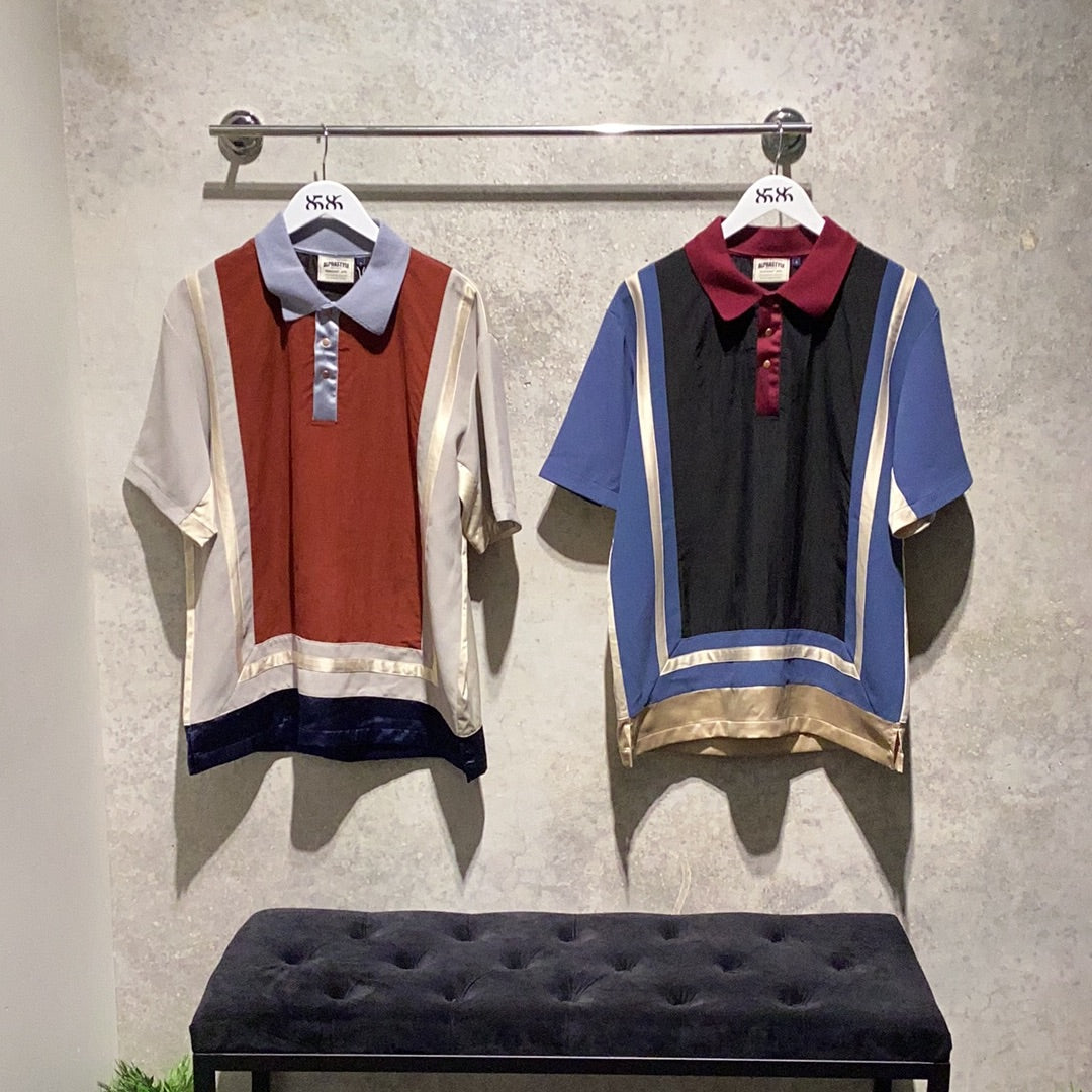 ALPHASTYLE: FENWICK SHORT SLEEVE SILK POLO SHIRT