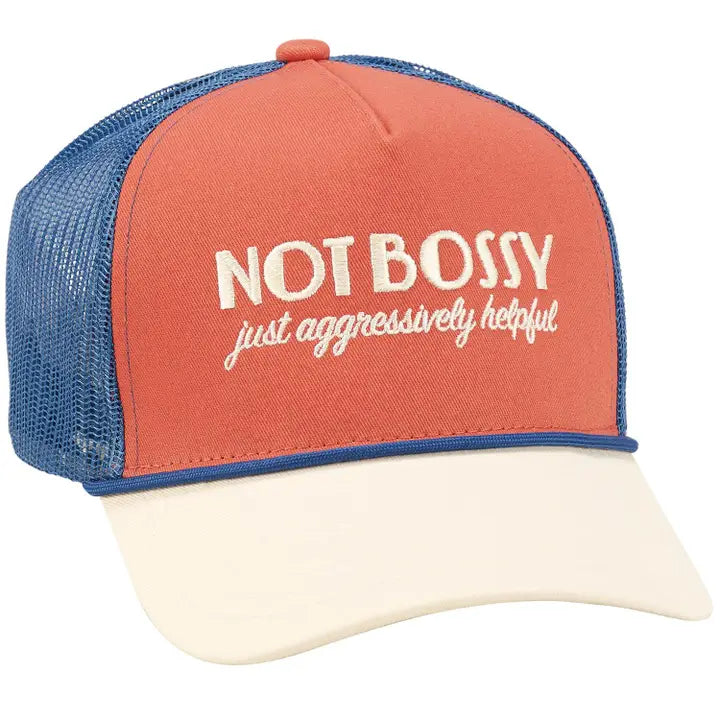 QUESTIONABLES: NOT BOSSY TRUCKER HAT