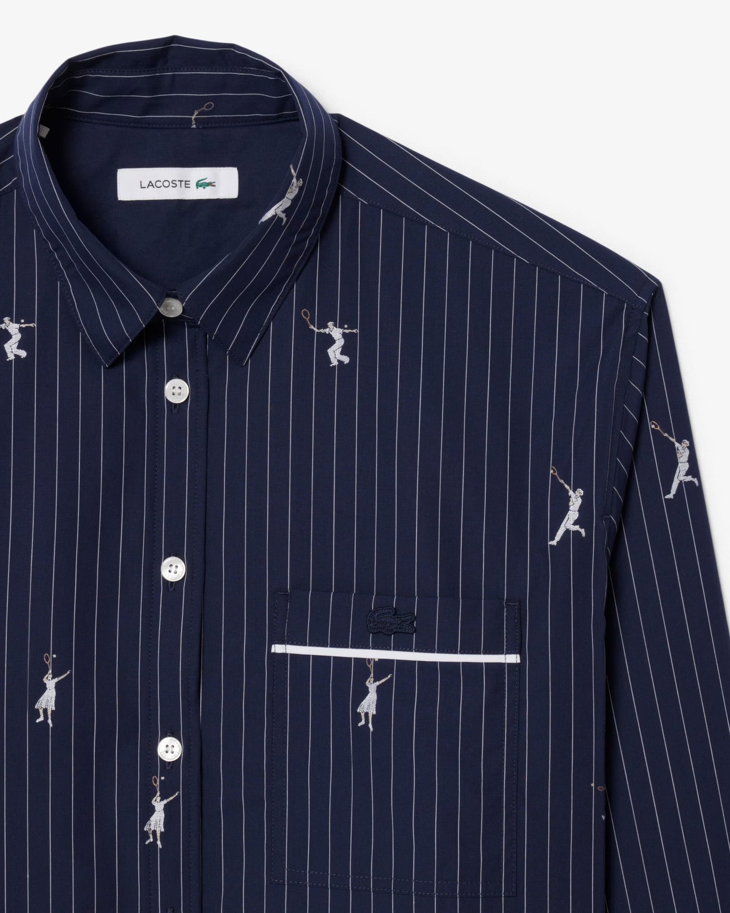 LACOSTE: OVERSIZED SHIRT