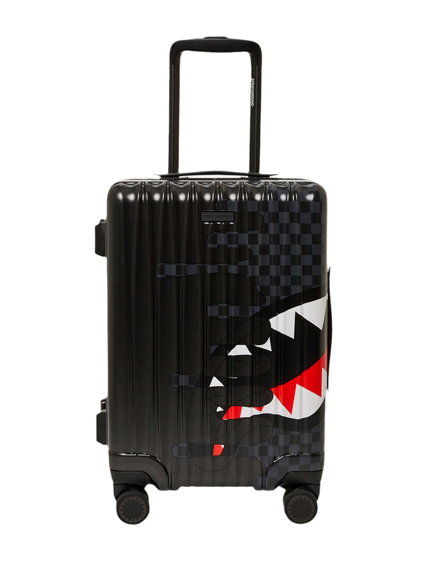 SPRAYGROUND: UNFINISHED SHARK CARRYON LUGGAGE