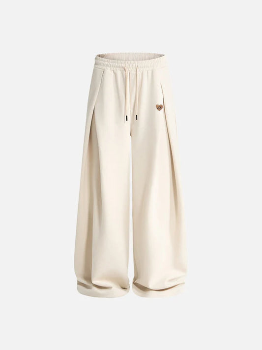 AELFRIC EDEN: PLEATED BAGGY SWEATPANTS
