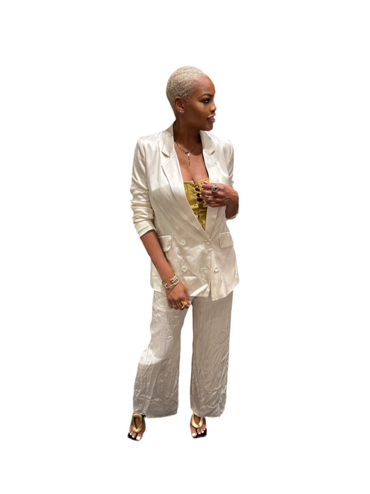 BEULAH: SATIN BLAZER
