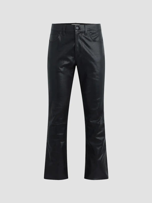 HUDSON: WALKER KICK FLARE LEATHER