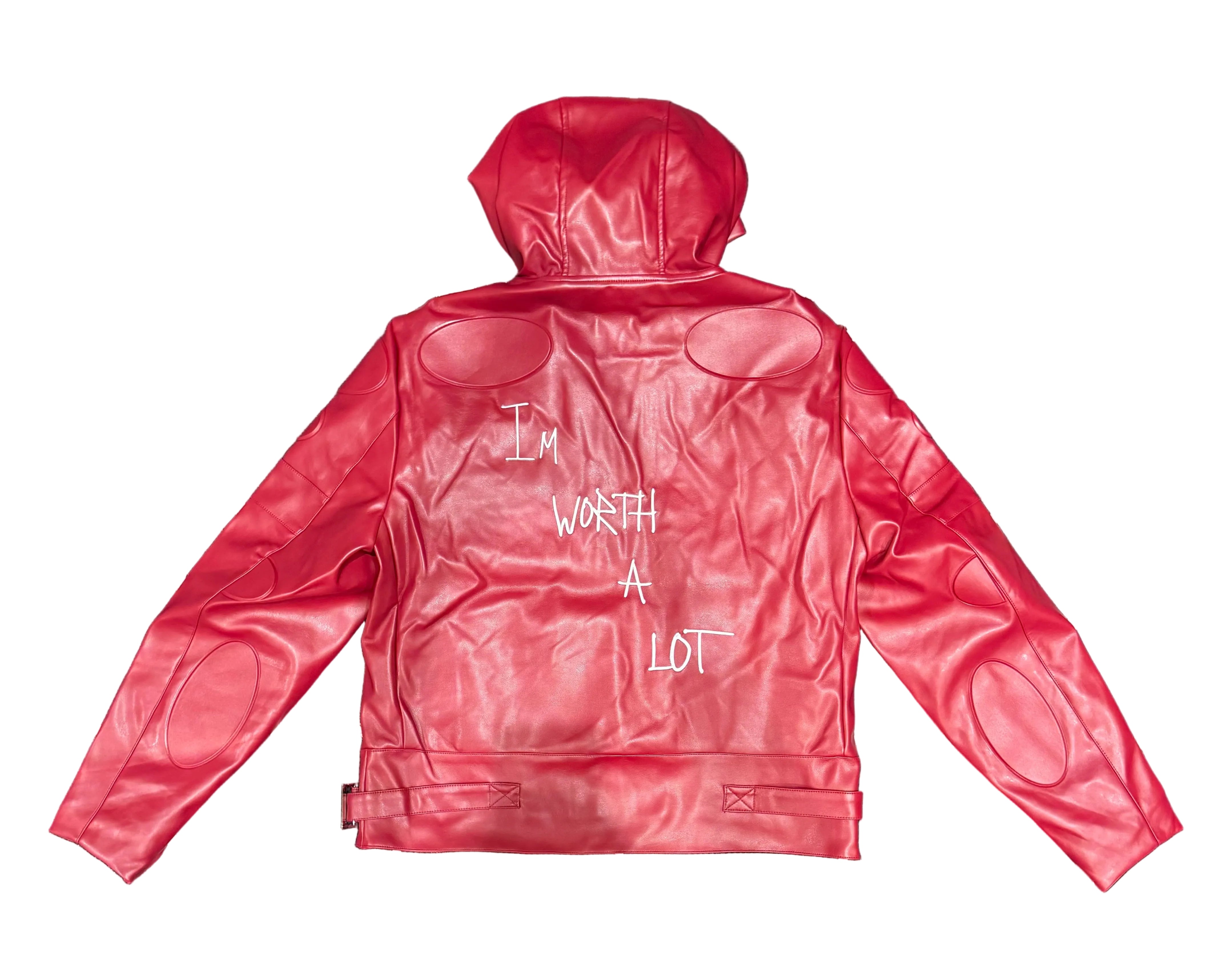 KNOTWTR: IM WORTH A LOT LEATHER JACKET – 85 86 eightyfiveightysix