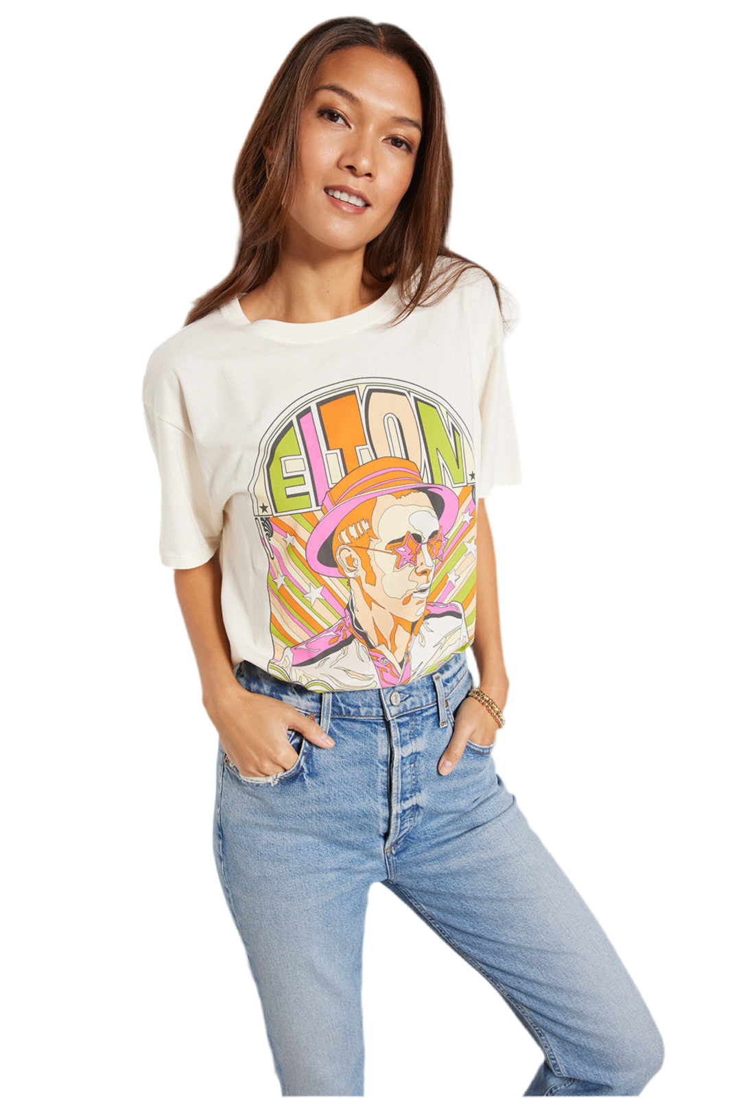 DAYDREAMER: Elton John 1975 Boyfriend tee