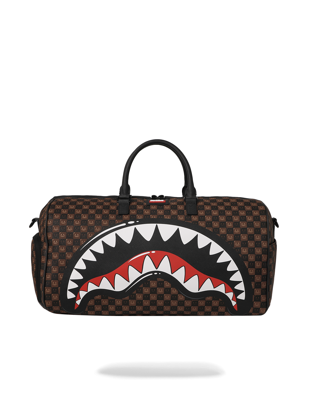 SPRAYGROUND: BROWN BUBBLE SHARK DUFFLE
