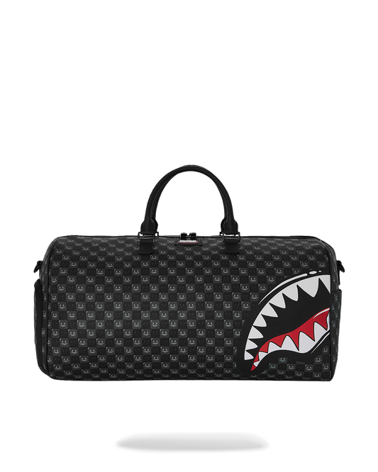 SPRAYGROUND: WTF BUBBLY BLACK DUFFLE