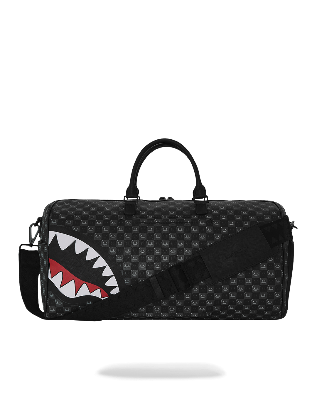 SPRAYGROUND: WTF BUBBLY BLACK DUFFLE