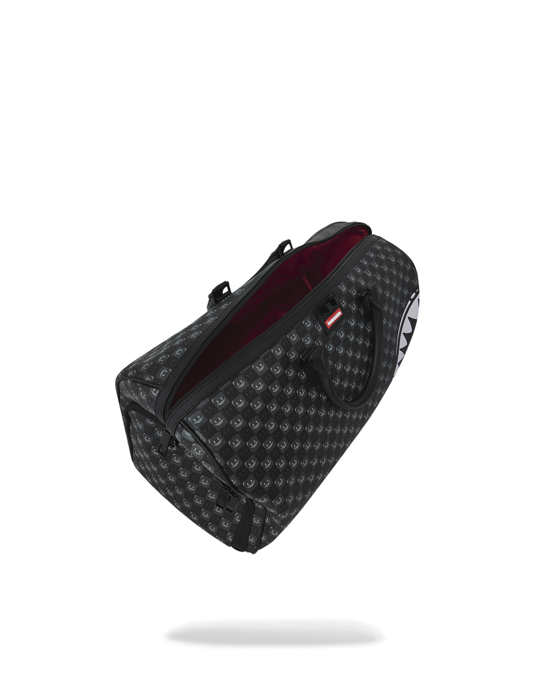 SPRAYGROUND: WTF BUBBLY BLACK DUFFLE
