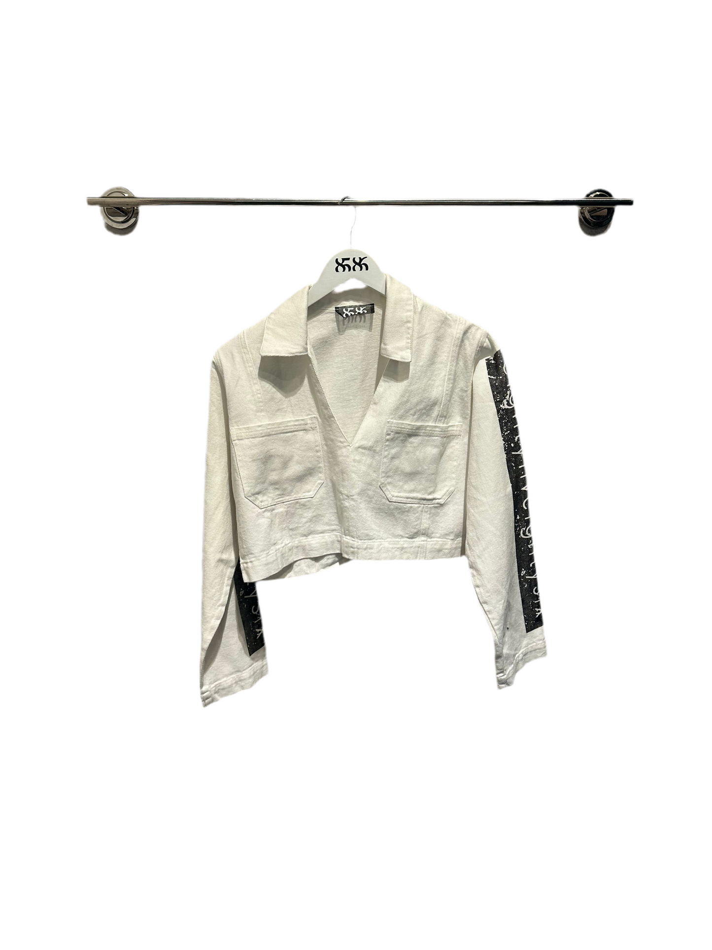 8586 DENIM CROPPED JACKET