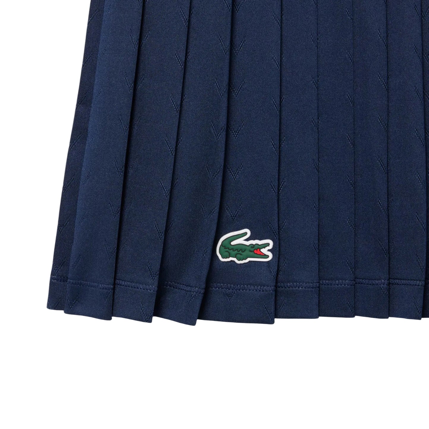LACOSTE: ULTRA DRY TENNIS HERITAGE LINED SKIRT