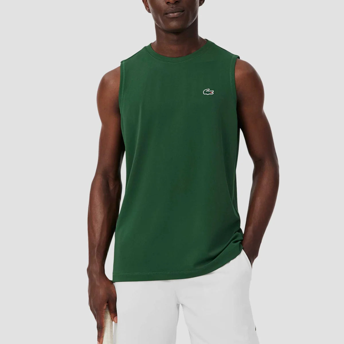 LACOSTE: SLEEVELESS SHIRT