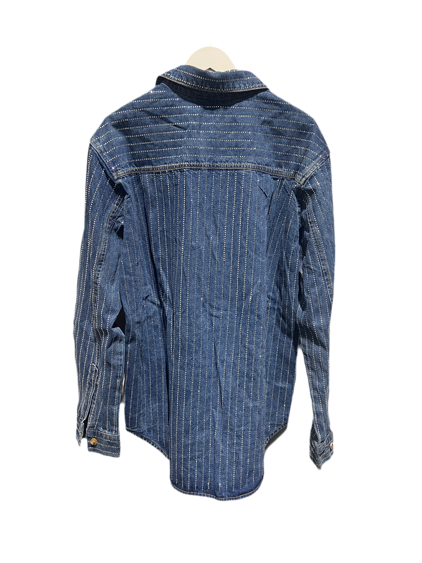 Beulah Rhinestone Denim Jacket