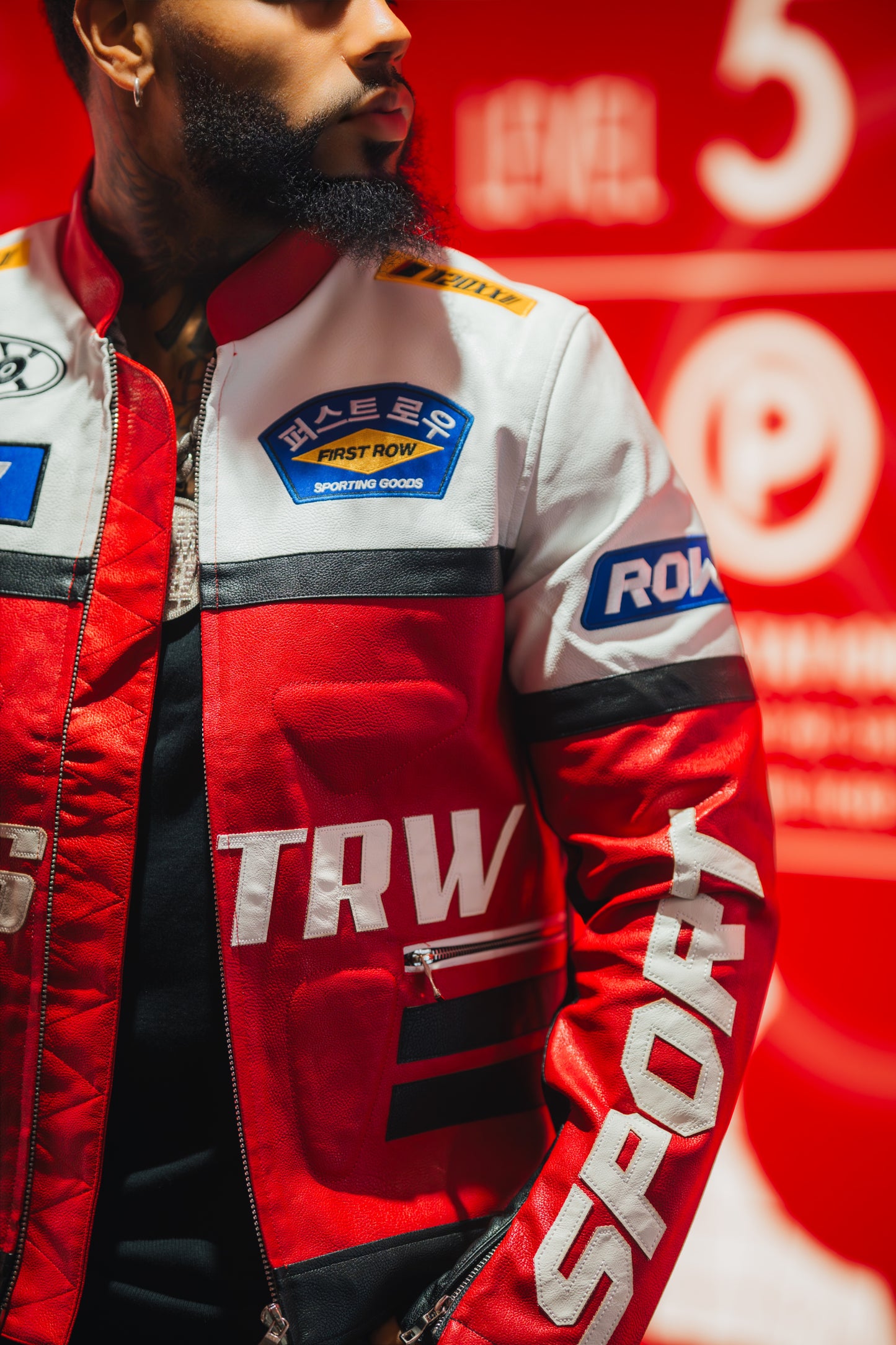 FIRST ROW: HIGH SPEED MOTO JACKET