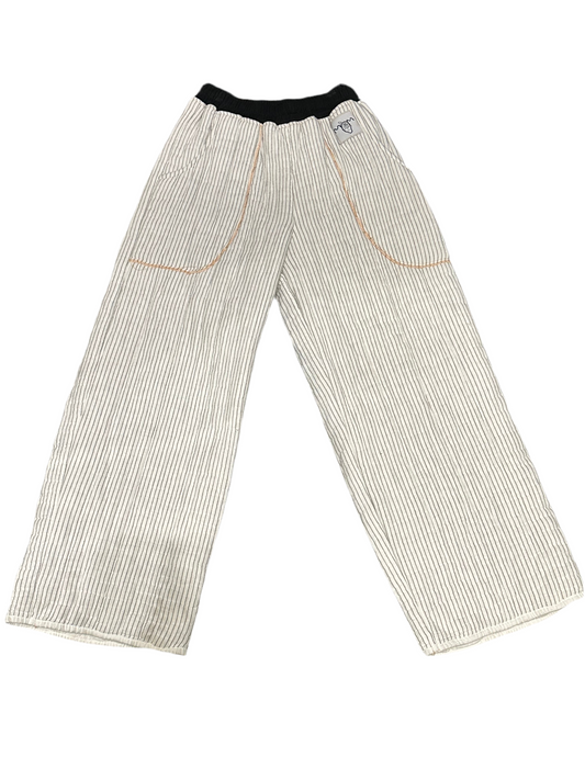 ANGEL GENTLE: PINSTRIPED SWEAT PANTS