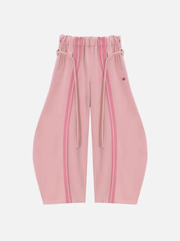 AELFRIC EDEN: STRIPE BARREL SWEATPANTS