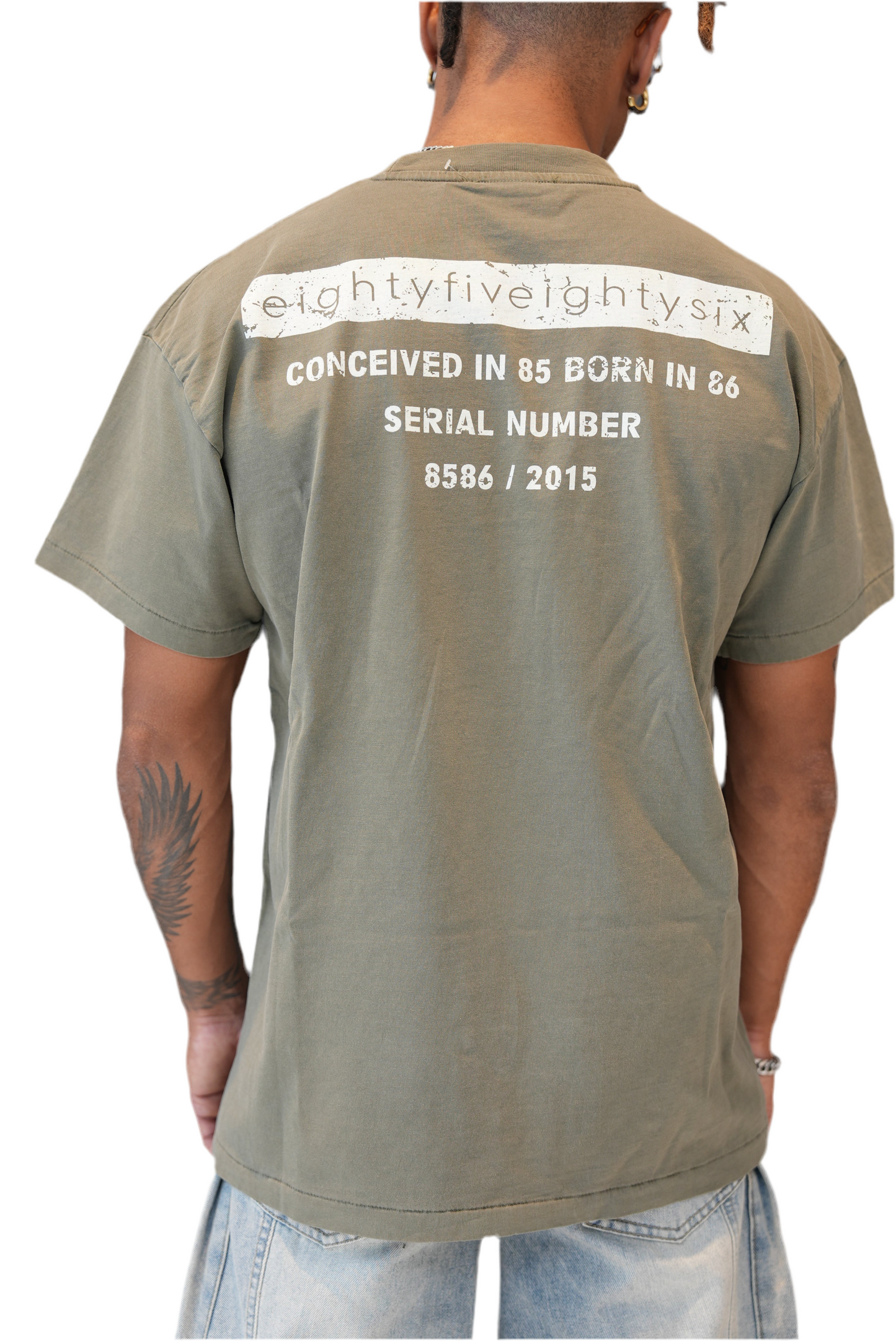 8586: VINTAGE WASH ANNIVERSARY TEE