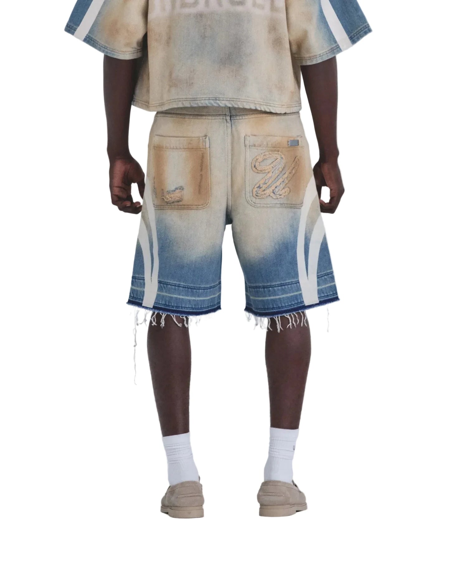 UNDERGOLD: HOLY STATE DENIM SHORTS