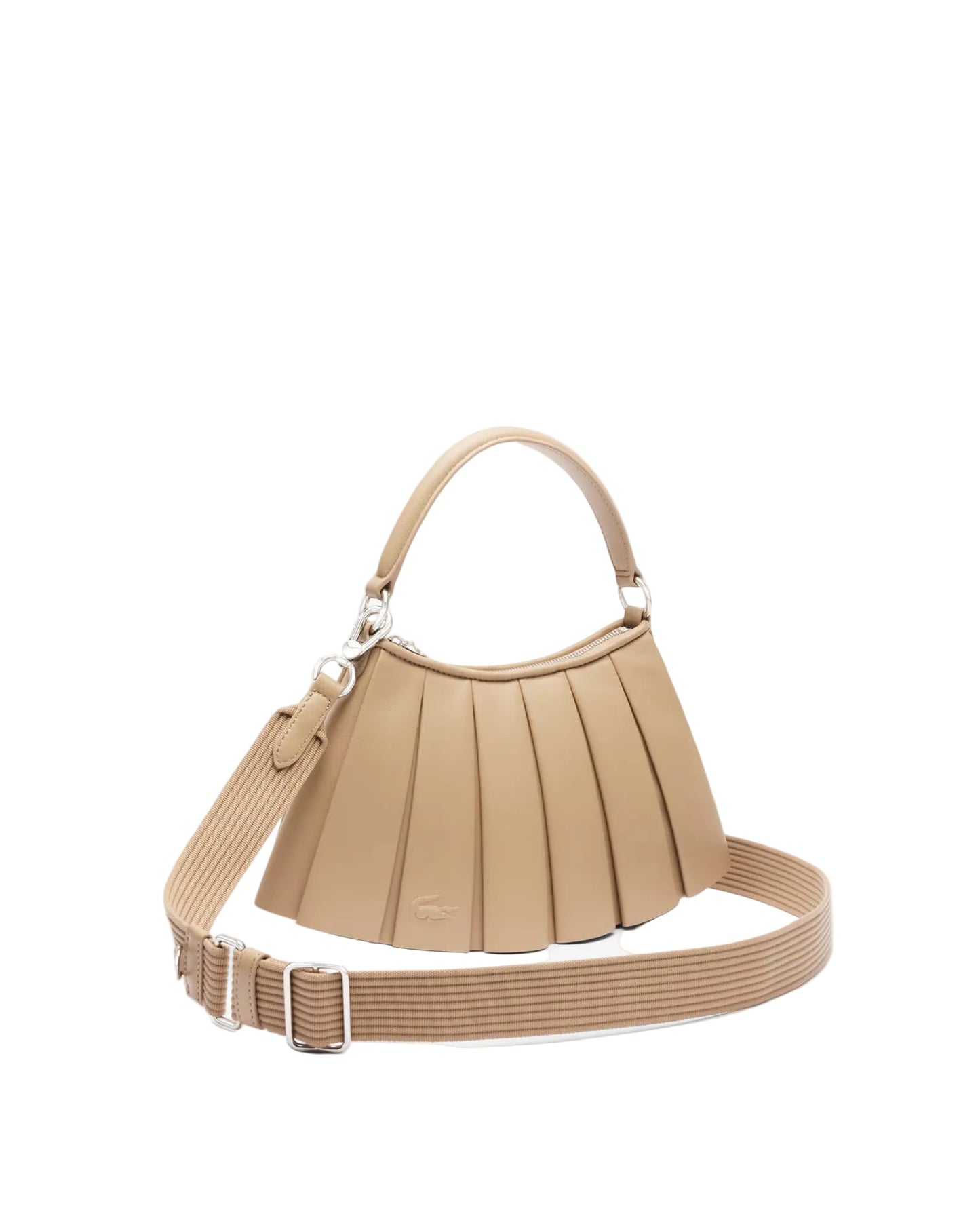 LACOSTE: MEDIUM LENGLEN LEATHER BAG