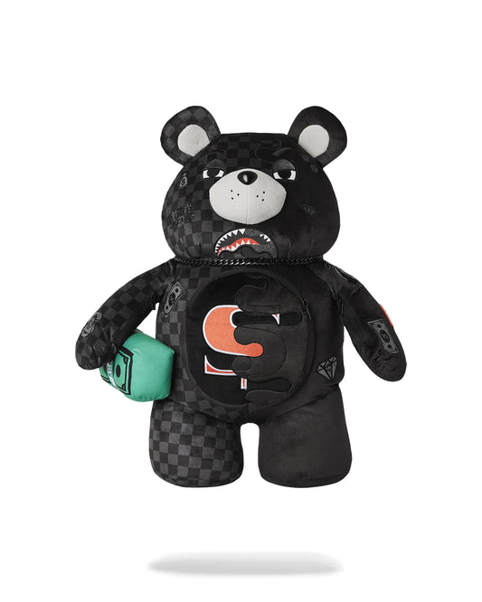 SPRAYGROUND: UNFINISHED SHARK BEAR BACKPACK