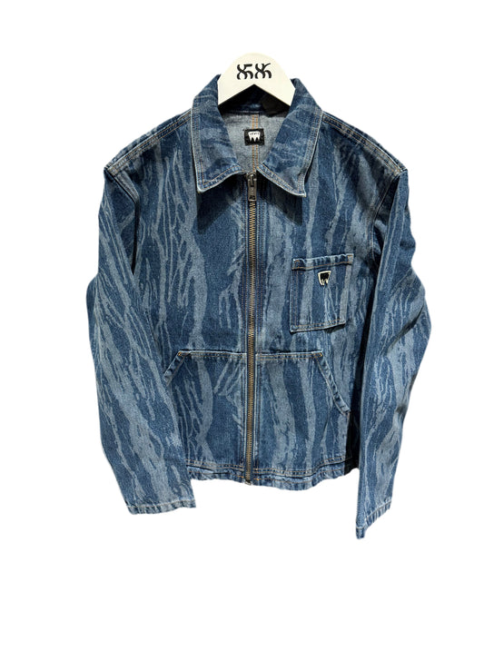 LEVIS: MISCHA STRIPE DENIM JACKET