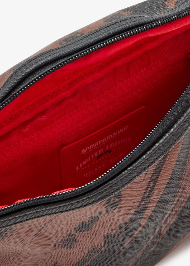 SPRAYGROUND: SMEARED GRUNGE CROSSBODY