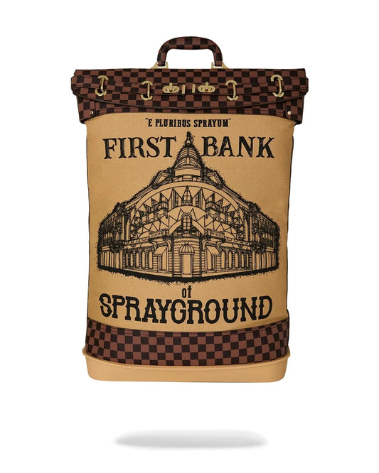 SPRAYGROUND: FIRST BANK OF SG BANK BAG