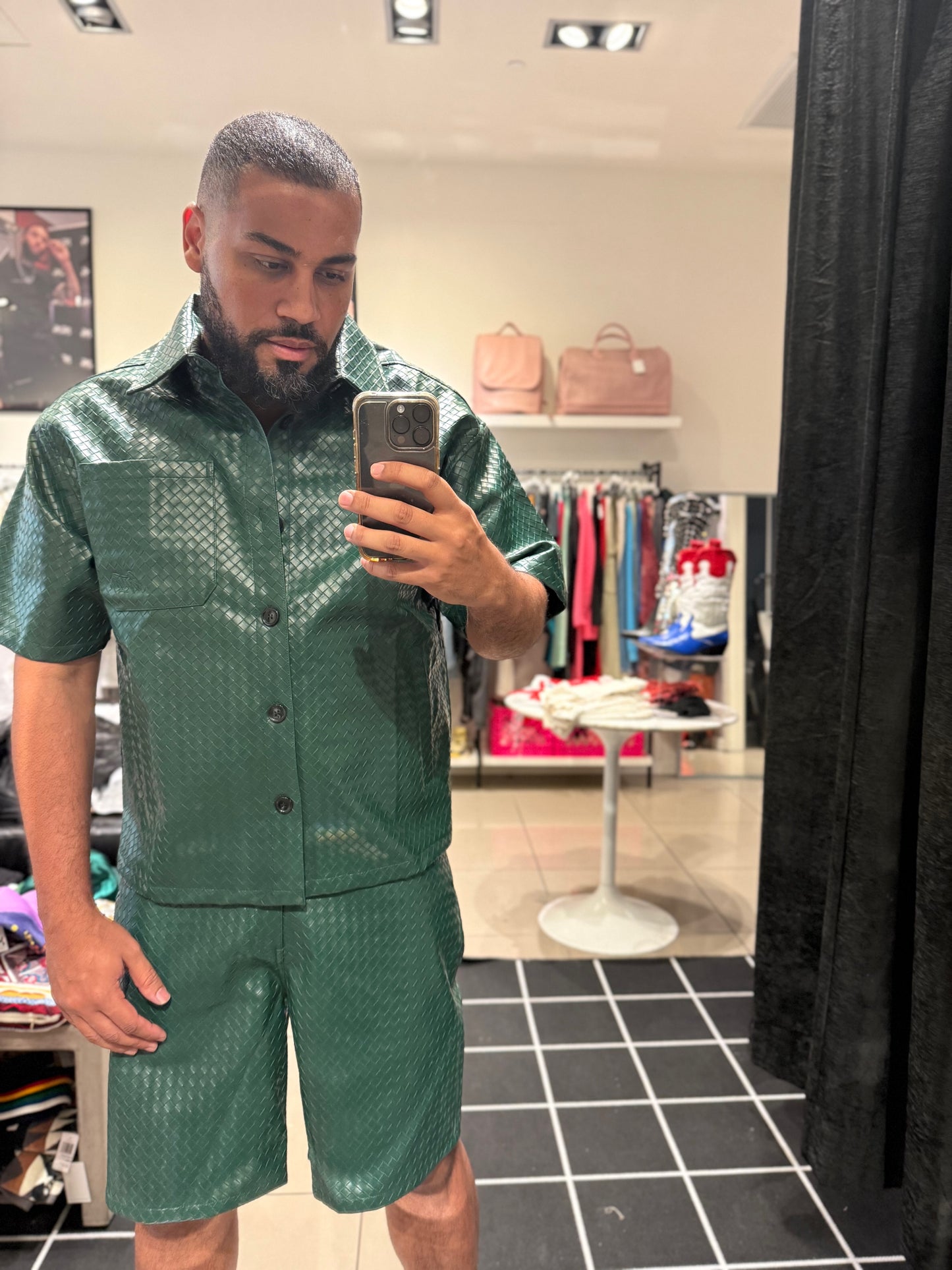 EPTM: MATEO LEATHER SHORTS